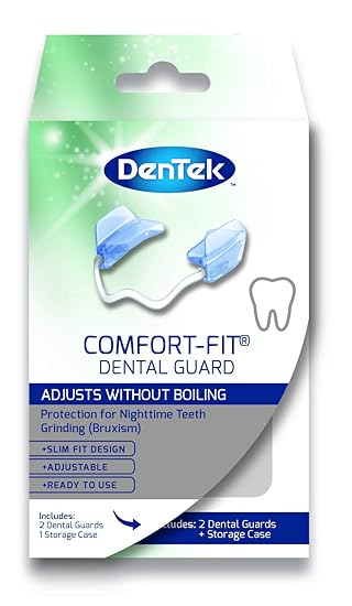Dentek Comfort Fit Night Dental Guard 2 Pack Amazon Co Uk Health