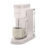 Keurig K-Express Single Serve K-Cup Pod Coffee Maker, 3 Brew Sizes, Strong Button Feature, 42oz Removable Reservoir, Warm Stone