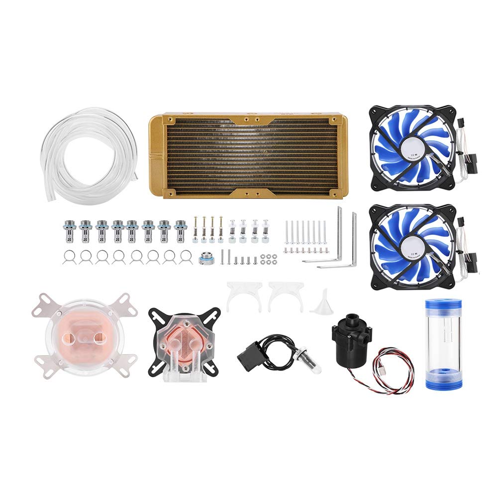 Buy Hopcd DIY Water Cooling Set CPU/GPU Module/Cylindrical Water Tank