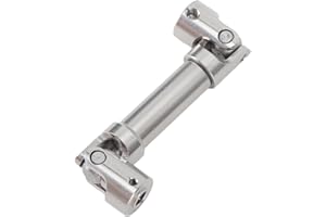 HUIOP Adjustable RC Drive Shaft,Rustproof Wear Resistant Lightweight Center Drive Shaft for Axial 1/18 UTB18 Capra RC Crawler