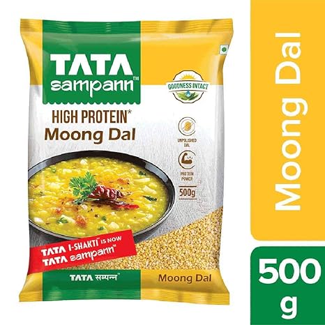 Tata Sampann Moong Dal Split, 500g