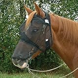 Cashel Quiet Ride Standard Horse Fly Mask With Long Nose - All Sizes