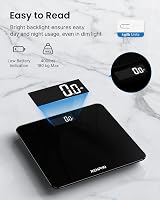RENPHO Weighing Scales Body Weight Digital Scale LED Display Black Core 1S view 3