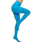 CozyWow Women's 80D Soft Opaque Tights, High Waist Solid Color Womens Tights with 30+ Colors