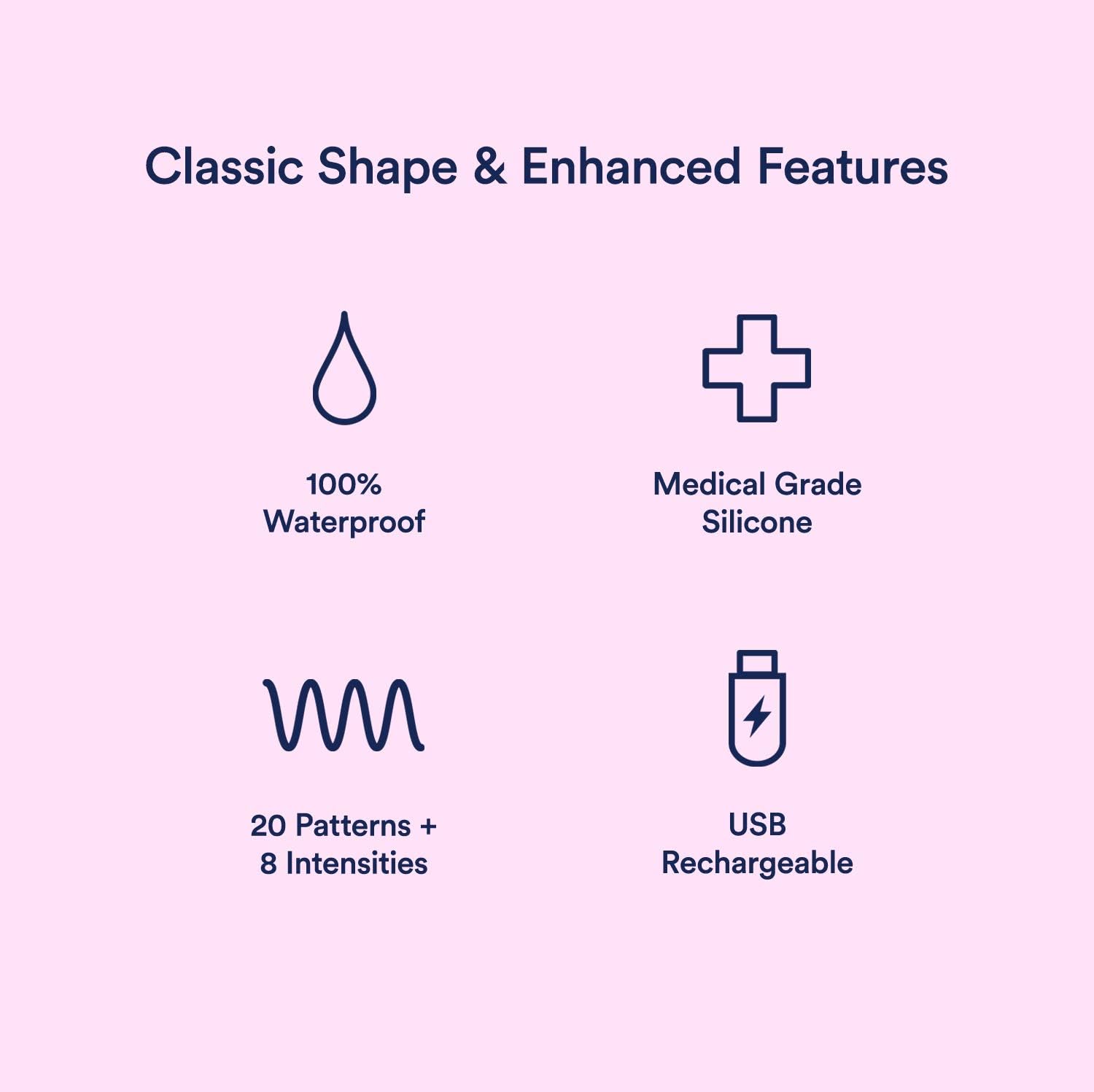 Rechargeable Personal Wand Massager - 20 Patterns & 8 Speeds - Travel Bag & Manual Included - Perfect for Muscle Tension, Back, Neck Relief, Soreness, Recovery - Hot Pink: Health & Personal Care