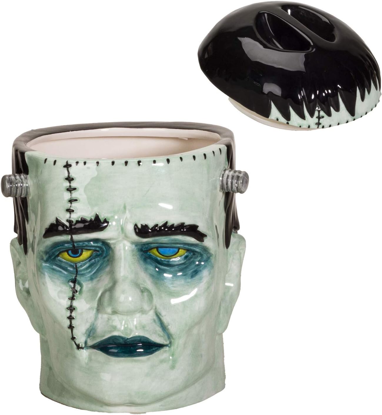 Pacific Giftware Frankenstein Head Ceramic Cookie Jar