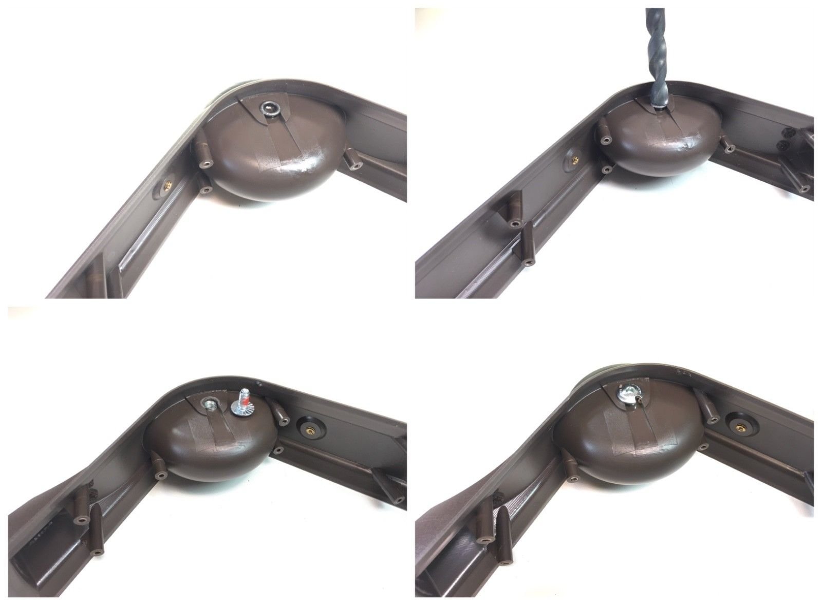 2X Luggage Suitcase Replacement Wheels For Louis Vuitton Pegase 55, 60