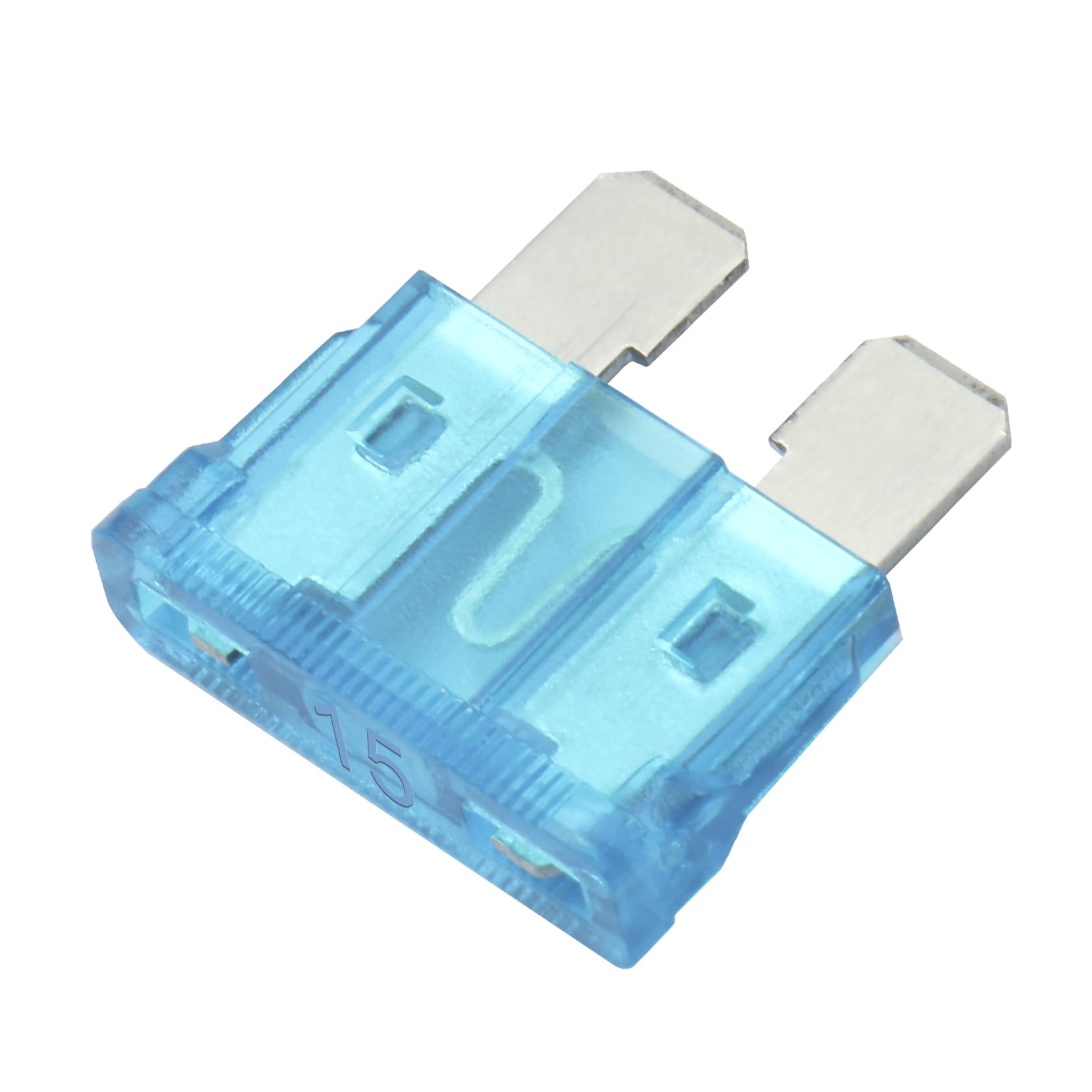 Heschen Standard Blade Fuse ATC-15 Auto Assorted Car Truck 15A Blue Pack of 50