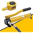 20T Hydraulic Jack, CP-180 Manual Hydraulic Hand Pump Jack Set Low Profile Hydraulic Jack Porta Power Kit Portable Hydraulic Jack for Lifting, Jacking, Splitting (US Stock)