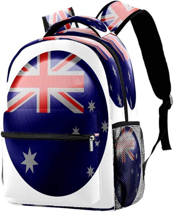 Germany Flag Europe Country Backpack School Backpack Book Bag Casual