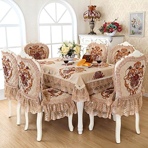 table-cloth chair covers cushions set/European-style luxury chairs tablecloth fabric rectangle-A 110x160cm(43x63inch)