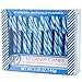 Candy Cane Peppermint, Blueberry & Cherry Flavored | 12 Pieces in Each Box - Net 5.08 Oz Pack of 3 - 36 Total Count | Individually Wrapped (3 Flavors)