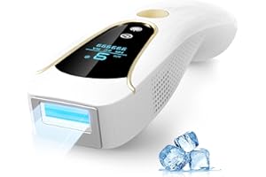 ARTOLF Ice-Cooling Laser Hair Removal,Upgraded 3 Function,9 Energy Levels,Painless Hair Removal Device for Face Armpits Legs Arms Bikini Line,for Women and Men