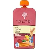 Pumpkin Tree Peter Rabbit Organics Beet, Carrot and Pear, Pack of 10, 44 Ounce