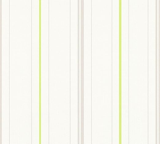 A S Creation Vliestapete Happy Spring Tapete Gestreift 10 05 M X 0 53 M Grau Grun Weiss Made In Germany 347641 34764 1 Amazon De Baumarkt