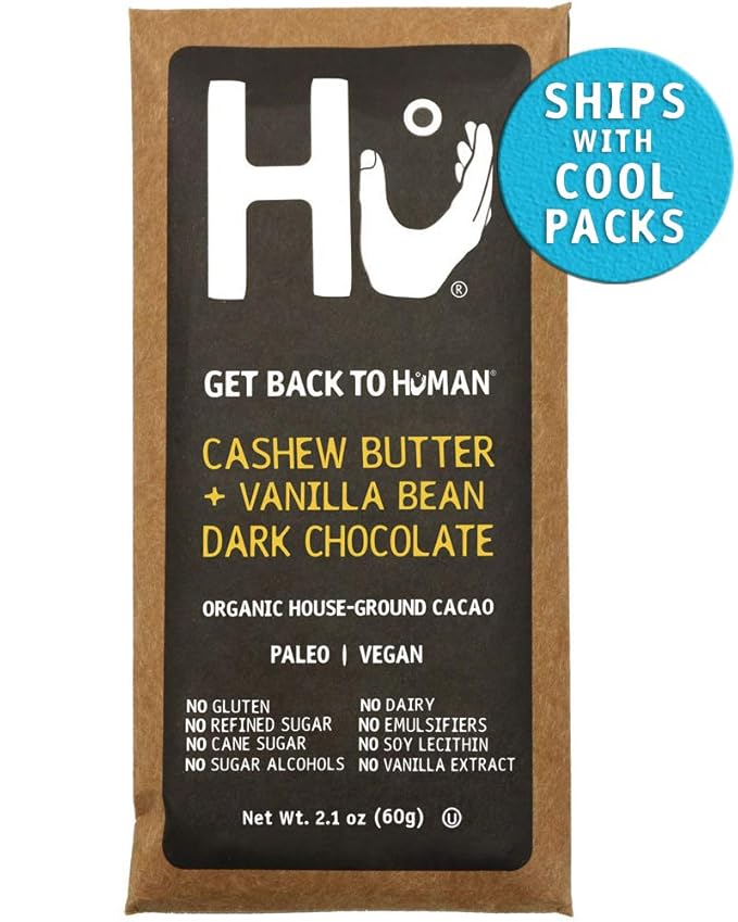 Hu Chocolate Bars 12 Pack Vanilla Bean Cashew Butter