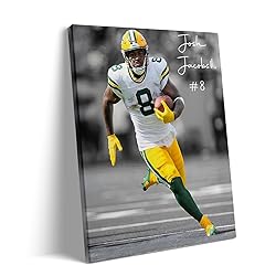 B.B.F MAKE American Football Sports Canvas Wall Art