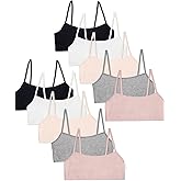 Fruit of The Loom Girls Big Girls Training Bra Value Packs