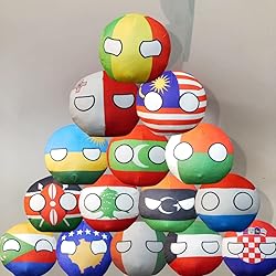 QXXKJDF 7.9-inch Polish Country Ball Plush Country