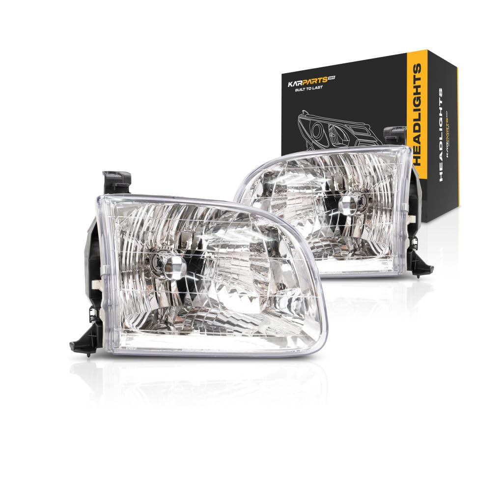 Photo 1 of For Toyota Sequoia 2001-2004/Tundra 2003-2004 Headlight Assembly Pair Driver and Passenger Side For TO2502144 | 81150-0C020 Tundra Double Cab