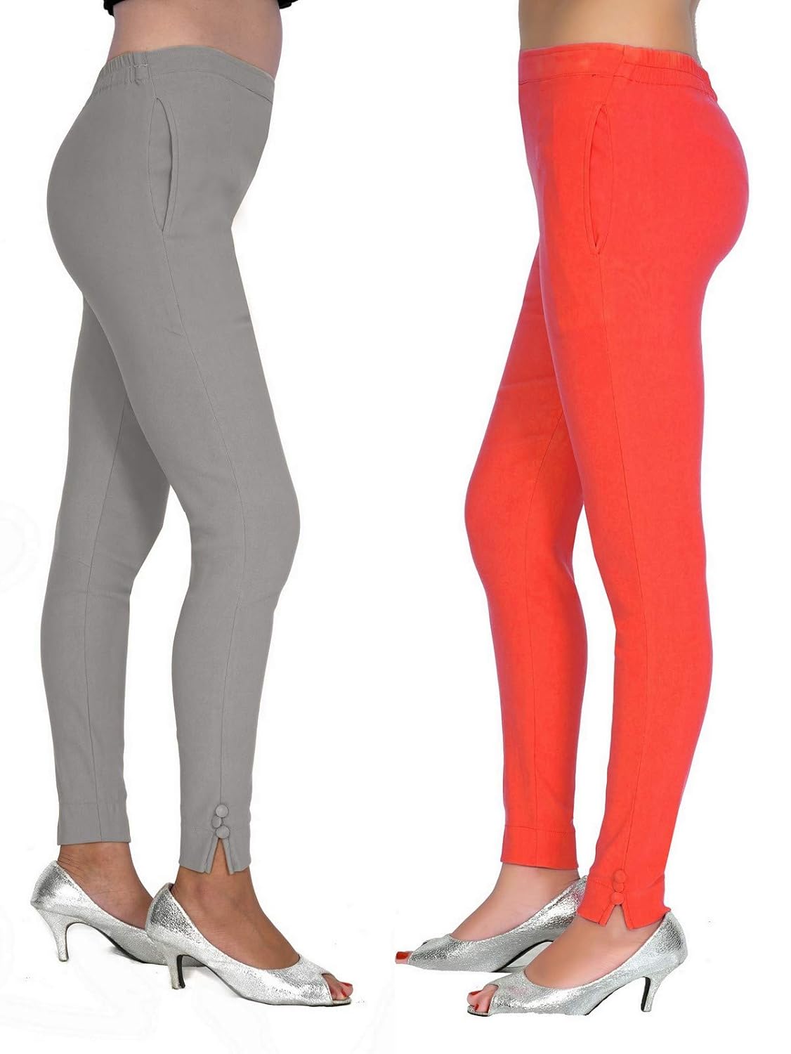 Buy Osm Combo Set Of 2 Pcs Lam Lam Pant Narrow Bottom Pant Casual Pant Official Pant Pary Wear Pant For Ladies Girl Women Size Xxxl Suitable Waist Size 34 36 Inch At Amazon In