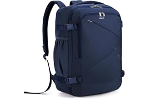 ECOHUB Travel Backpack for Men Women, Expandable Large Carry On Backpacks Essentials with Wet Pocket Cable Slot Water Resista