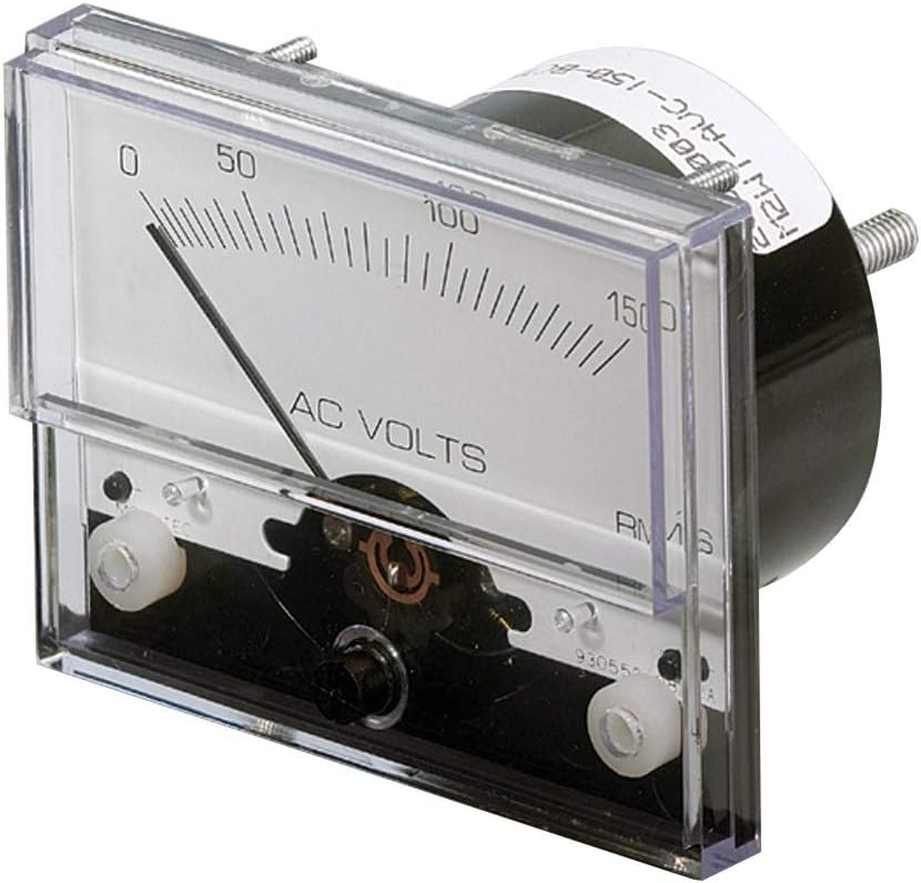 PANELTRONICS AC VOLTMETER 1 1/2" 0-300VAC ANALOG