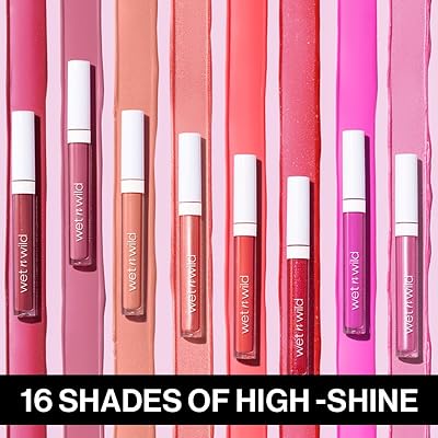Wet N Wild Megaslicks Lip Gloss – Sun Glaze, Feuchtigkeitsspendend & Hochglänzend