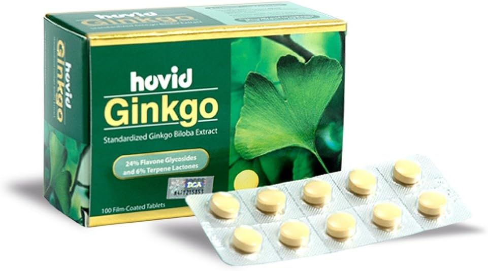HOVID Ginkgo 10 x 10s (Blister Pack); 100 Tablets per Box;