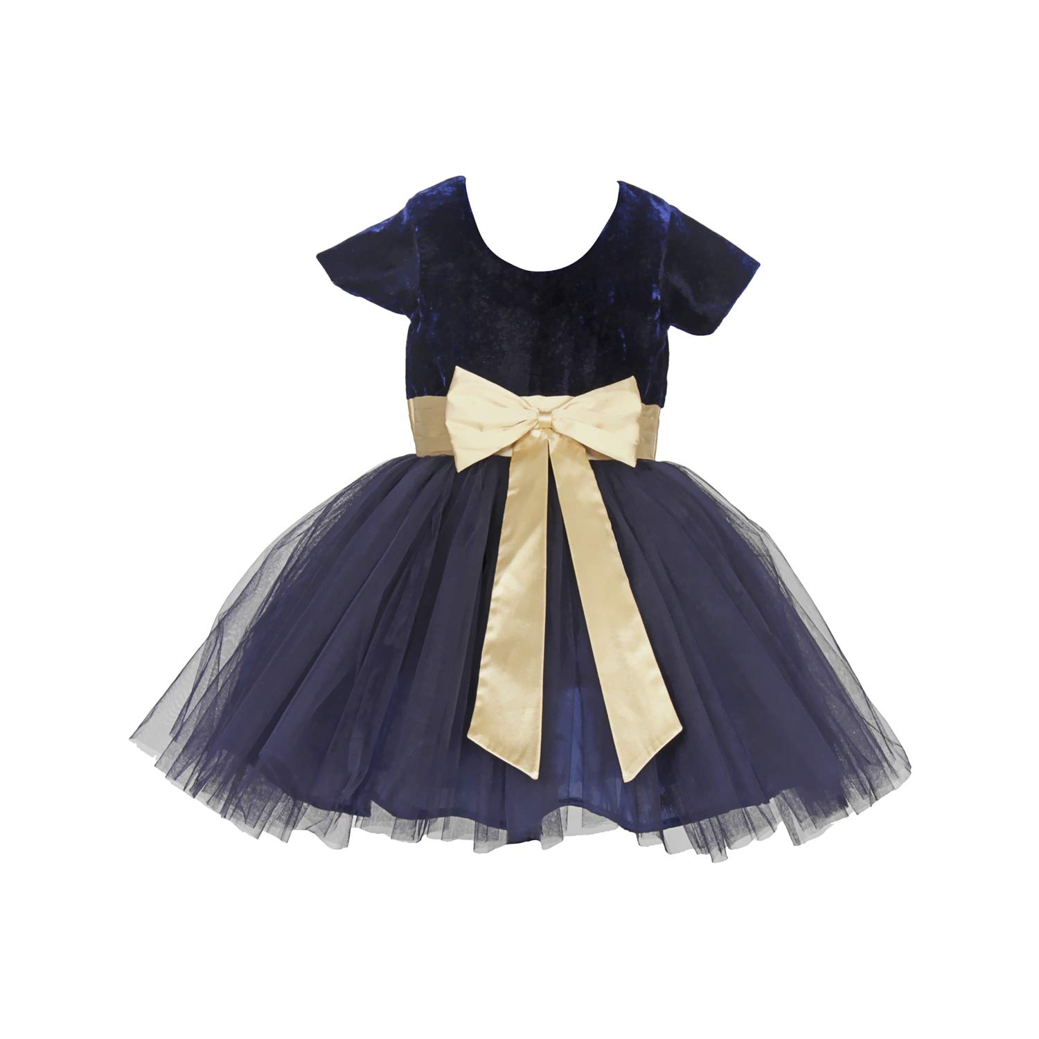 velvet baby girl dress