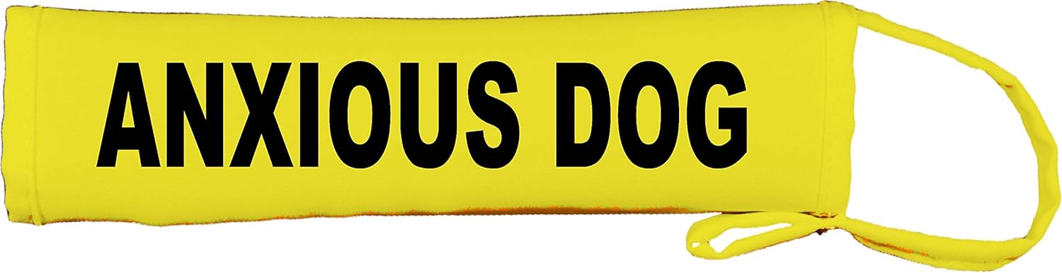 nervous dog lead cover