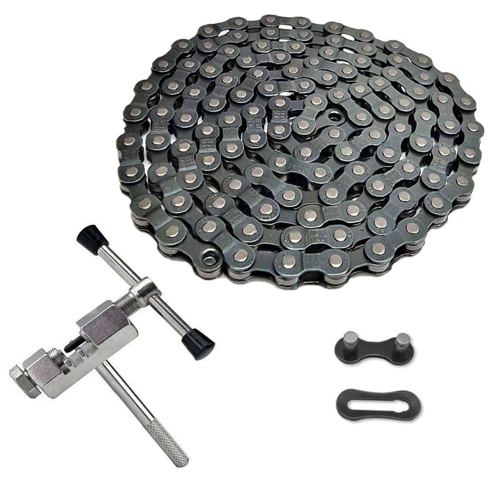 Sport Direct™ Bicycle/Bike MTB Chain 1/2 x 3/32 5-6 Speed with Chain Rivet Extractor Tool