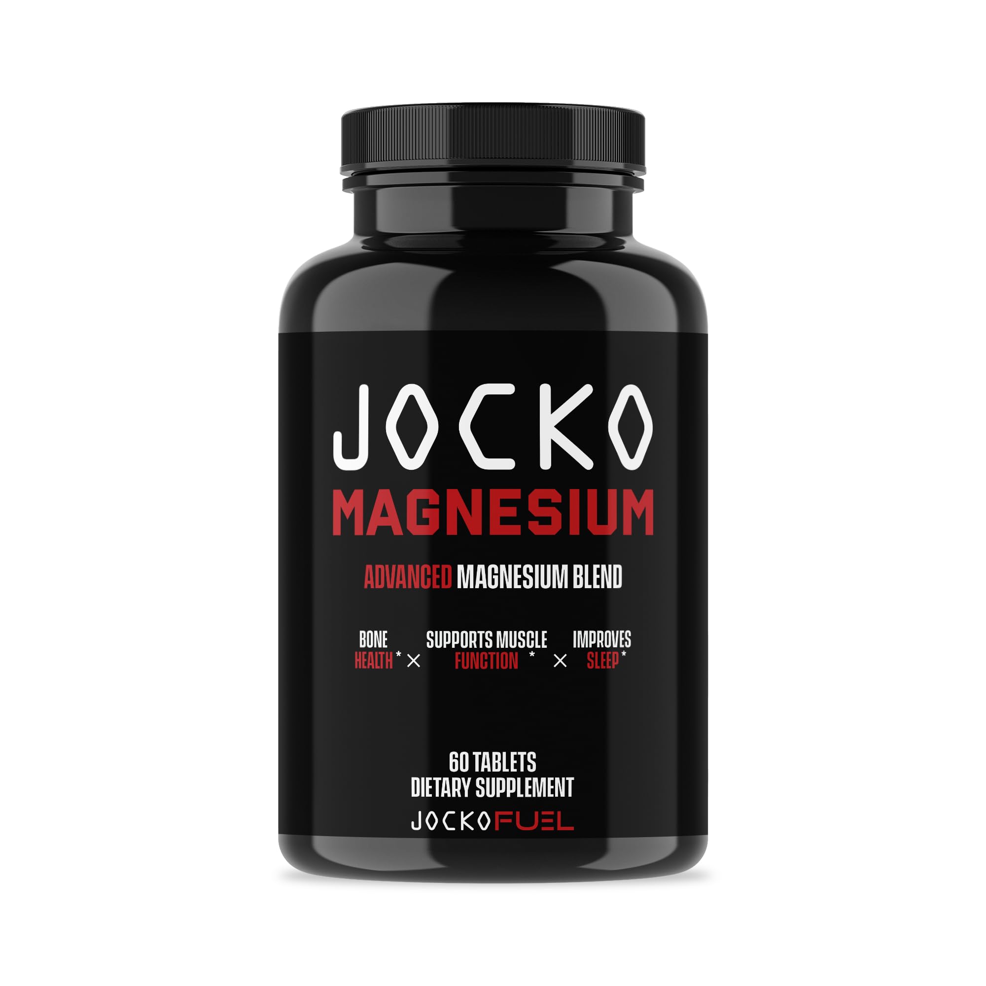 Jocko Fuel Supplements Bundle (3 Pack) - Test Booster for Men + Magnesium + Omega 3 Fish Oil