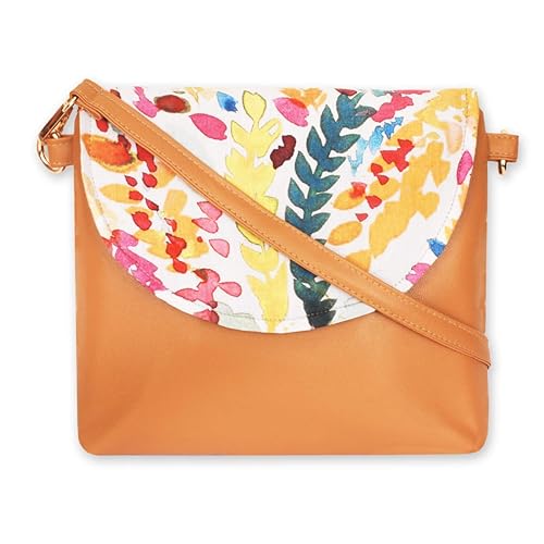 floral sling bags