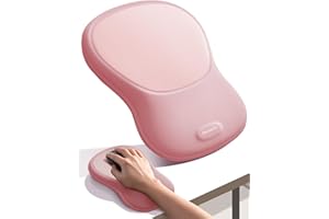 meatanty Mouse Pad with Wrist Rest, Ergonomic Mouse Wrist Support, Desk Mouse Mat Computer Accessories, Comfortable Palm Hand