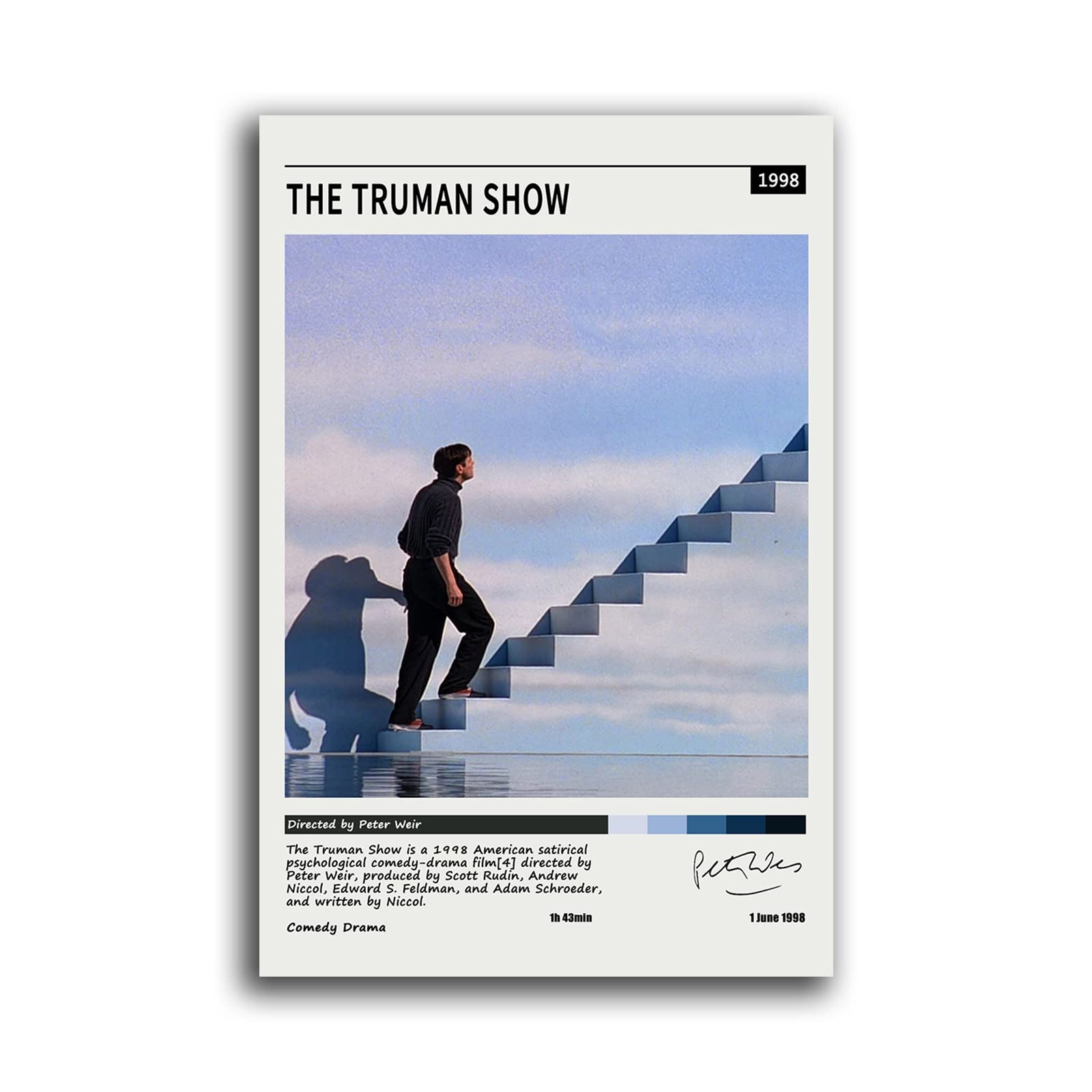 Decorative Painting Amazon Prime The Truman Show Jecukn The Truman