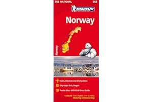 Norway - Michelin National Map 752