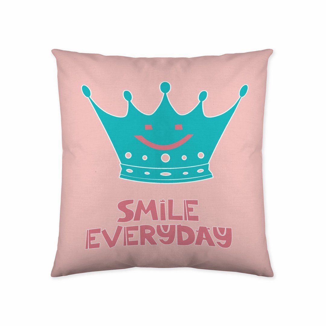 Iceberg Royal Girl Cushion Cover, Salmon, Unfilled