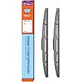WOWIPER Genuine Rear Wiper Blades for Honda CRV 2012 2013 2014 2015 2016, 13"+13" (2 Pack) OEM 76730-T0A-003, Compatible for U/J-Hook