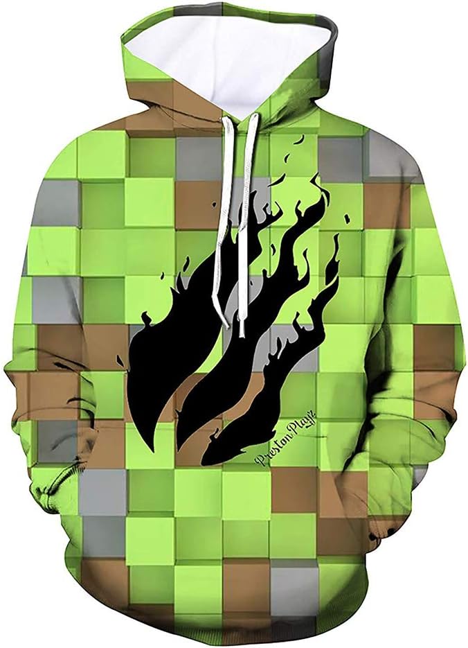 3D Printing Novelty Unisex Hoodie with Pockets