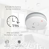 ELRO FS1801 10-Piece Smoke Detector Set EN14604 White 10-Year Sensor view 5