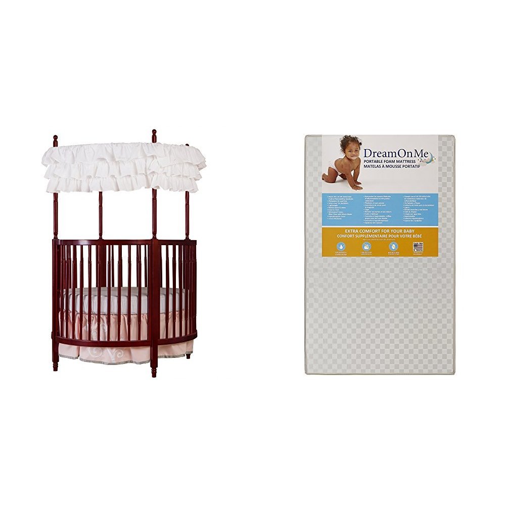 circular crib mattress