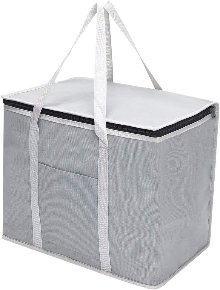 Soft Cool Bag, Cooler Bag Box, 30L Thermal Food Delivery Bag, Large Cool Box, Insulated Picnic Lunch Bag