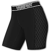 Youper Youth Girls Classic Compression Softball Sliding Shorts, Padded Softball Sliders