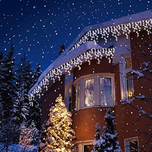 Sentik 360 Snowing Icicle Ultra Bright LED Lights - White