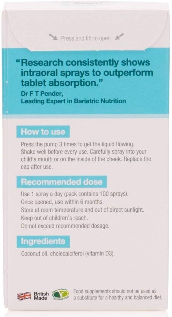 BetterYou D Lux Infant Vit D Oral Spray 15ml X 4 (Pack of 4), 15 ml (Pack of 4) - Image 5