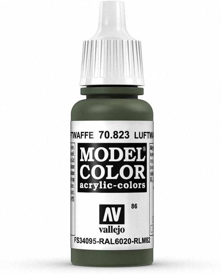 Vallejo Model Color Luftwaffe Cam Green 17 ml Acrylic Paint