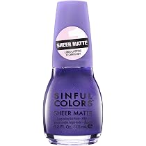 Amazon.com : SINFUL SHEER MATTE VEIL VIOLET : Beauty & Personal Care