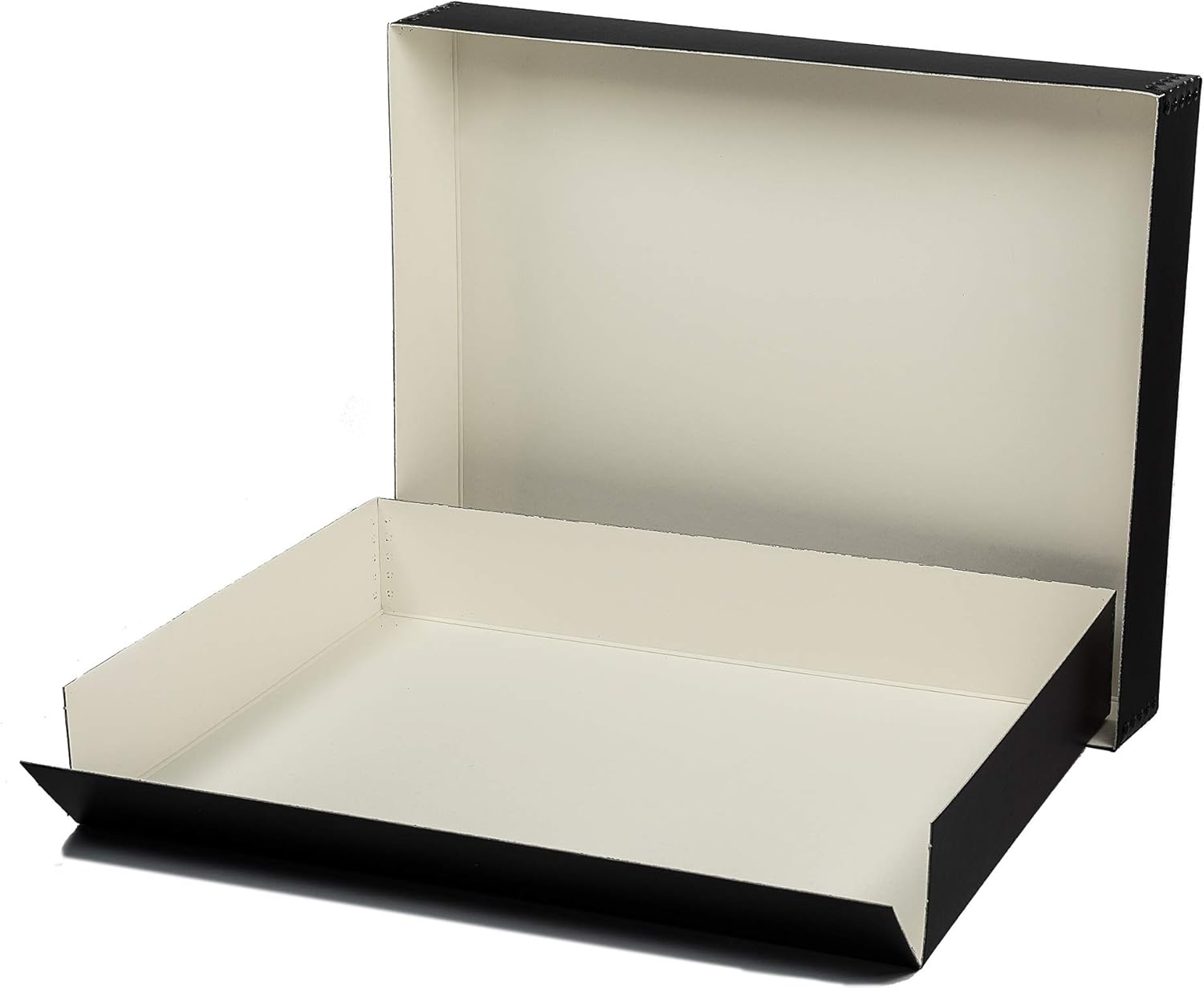 AcidFree with Metal Edge Drop Front Design DIY. Lineco 8x10 Black