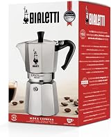 Bialetti Moka Express 18 Cup Aluminium Stovetop Coffee Maker Silver view 6